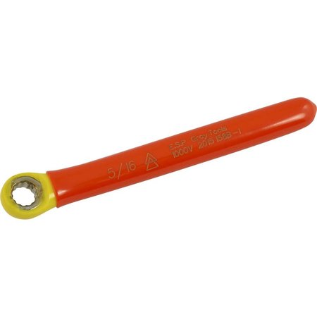 GRAY TOOLS Combination Wrench 5/16", 1000V Insulated 158B-I